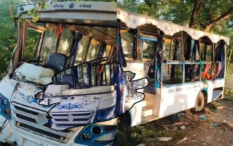 پنجاب میں بس حادثہ: بَیساکھی سے واپسی پر 6 افراہلاک، متعدد زخمی